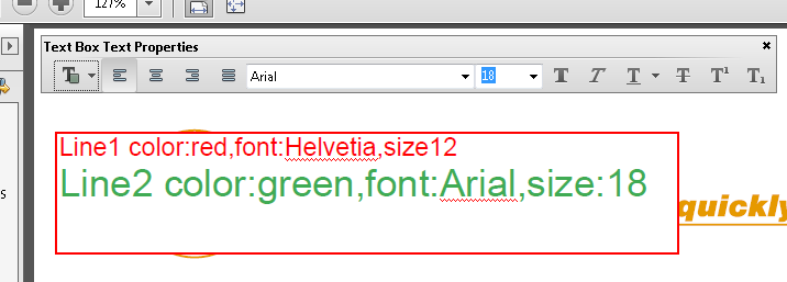 how do you change default font and point size for comments in acrobat pro 2017 for mac